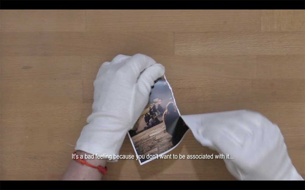 Still from the video