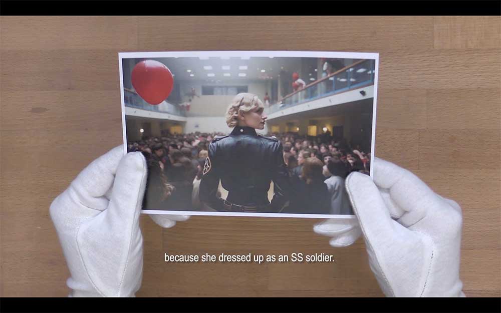 Still from the video